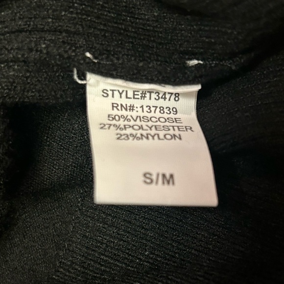 DREAMERS BY DEBUT Hoodie Sweater‎ Women’s S/M Black Long Sleeve Pullover - Picture 5 of 9